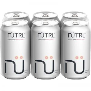 Nutrl Vodka Soda - Grapefruit 6pk